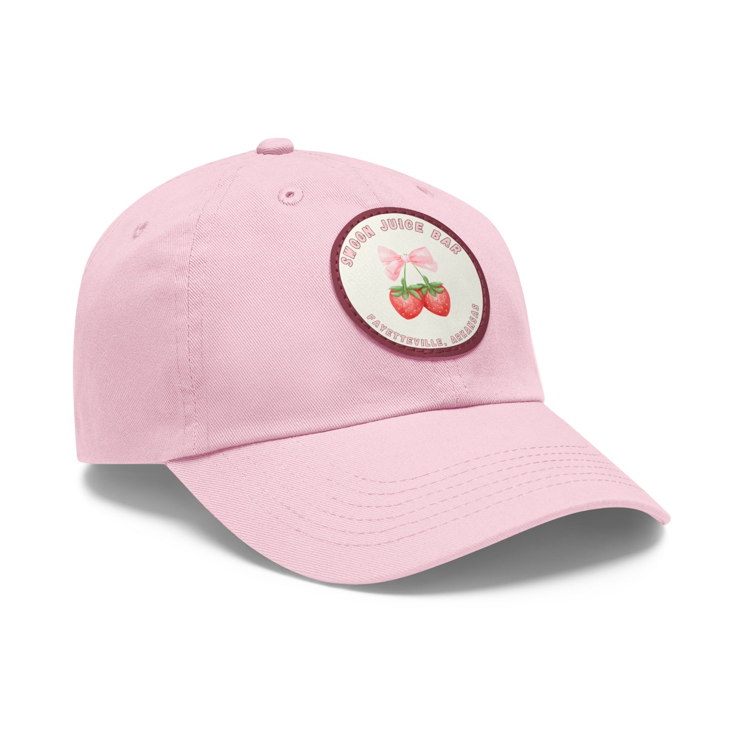 Custom Dad Hat with Leather Patch - Perfect for Celebrating Events