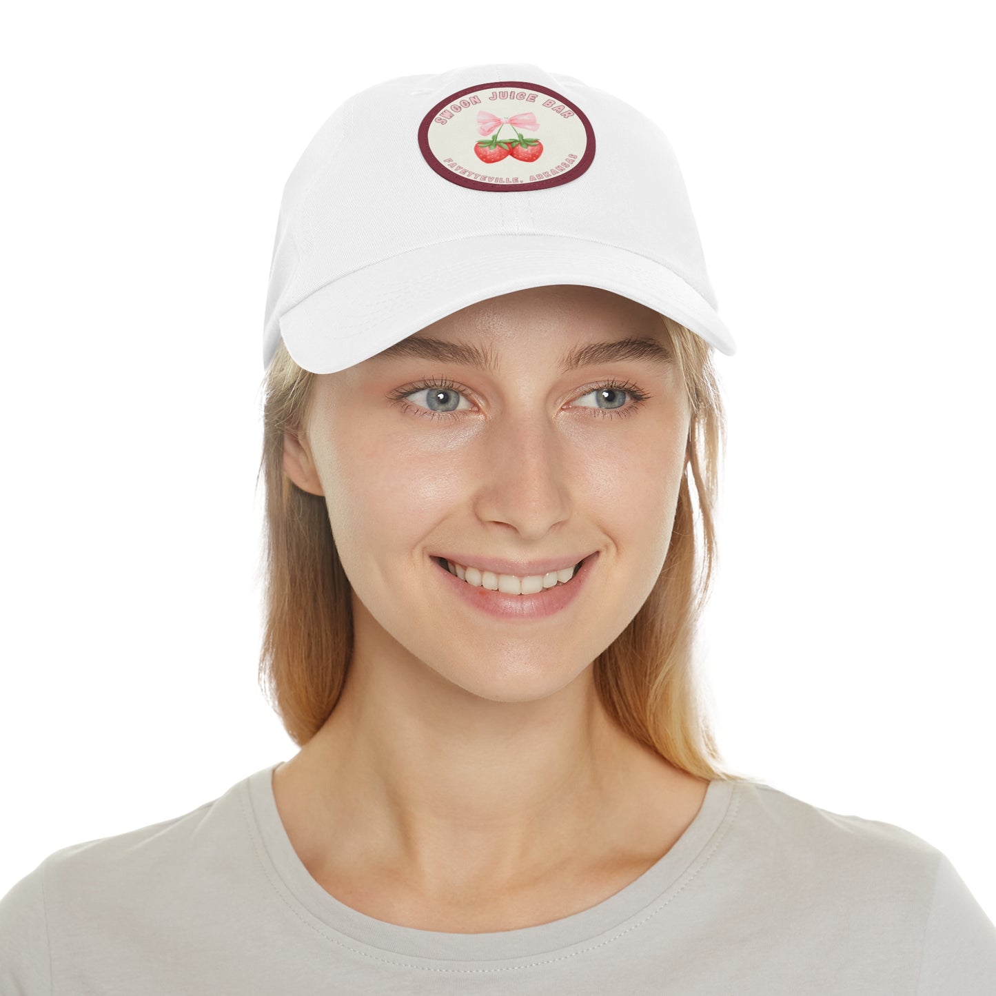 Custom Dad Hat with Leather Patch - Perfect for Celebrating Events