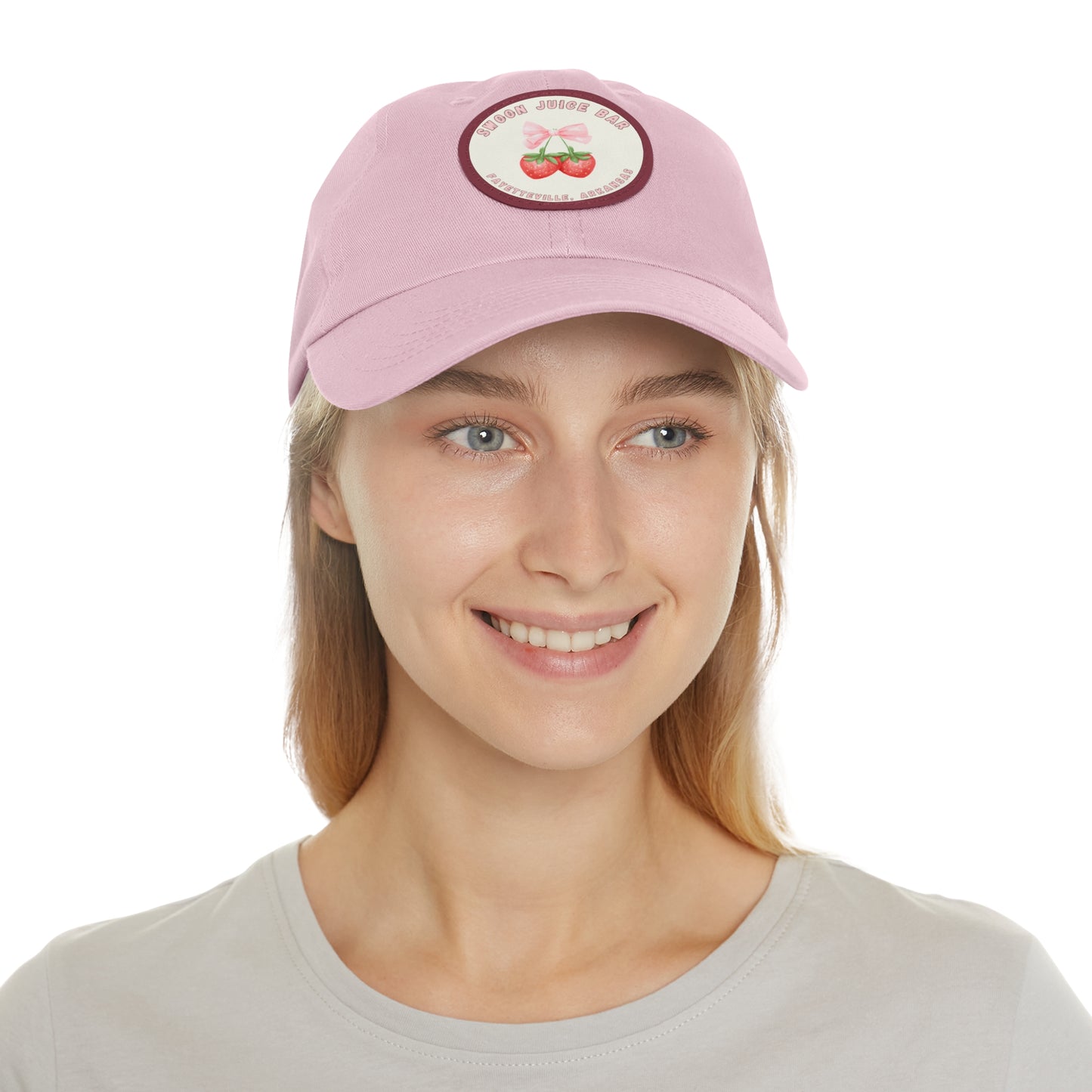 Custom Dad Hat with Leather Patch - Perfect for Celebrating Events