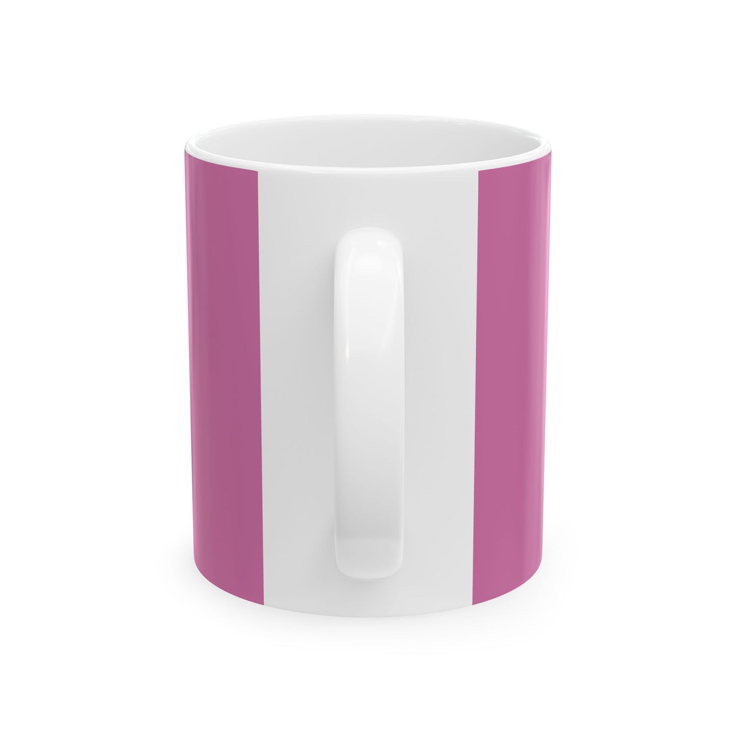 Swoon Juice Bar Ceramic Mug - Fun Pink Coffee Cup for Health Lovers