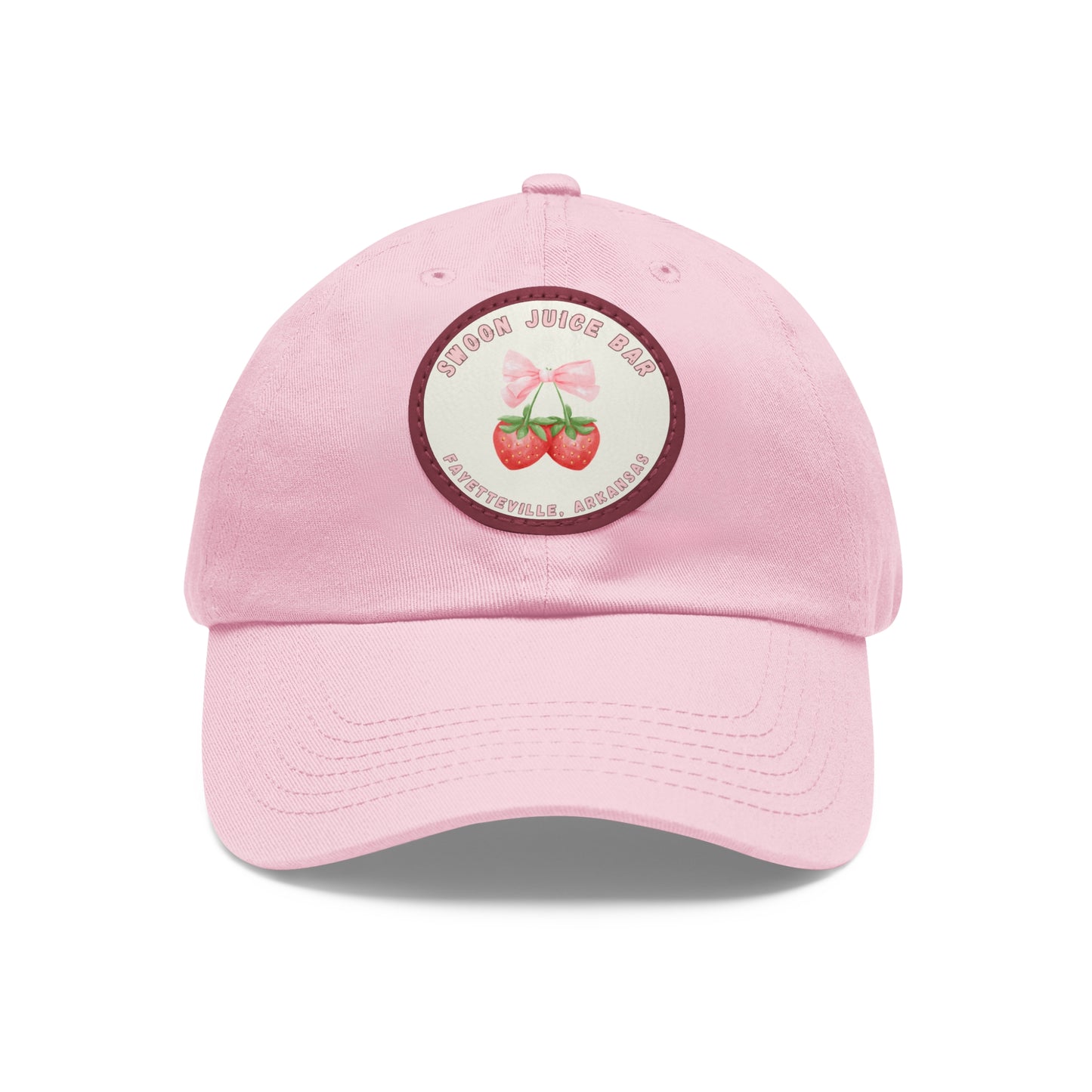Custom Dad Hat with Leather Patch - Perfect for Celebrating Events