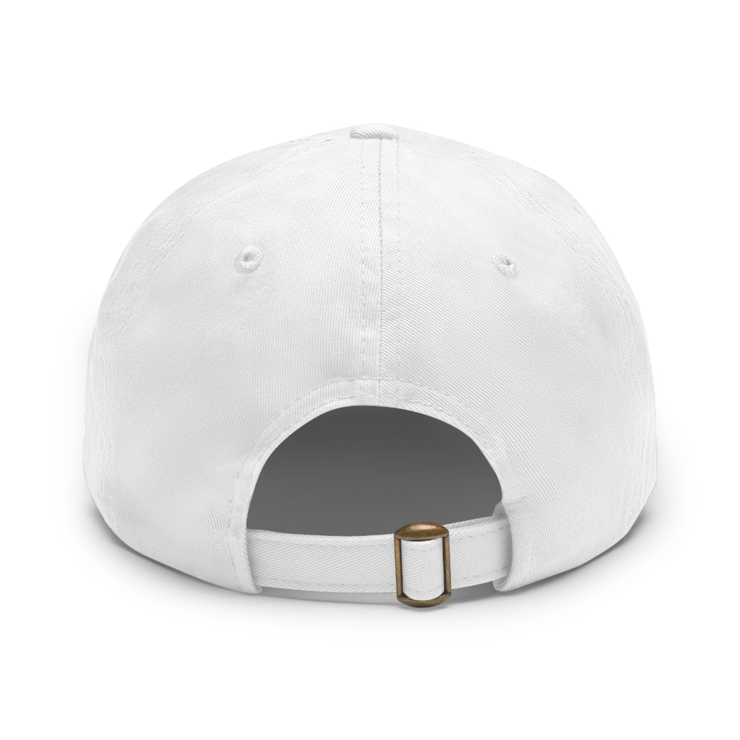 Custom Dad Hat with Leather Patch - Perfect for Celebrating Events
