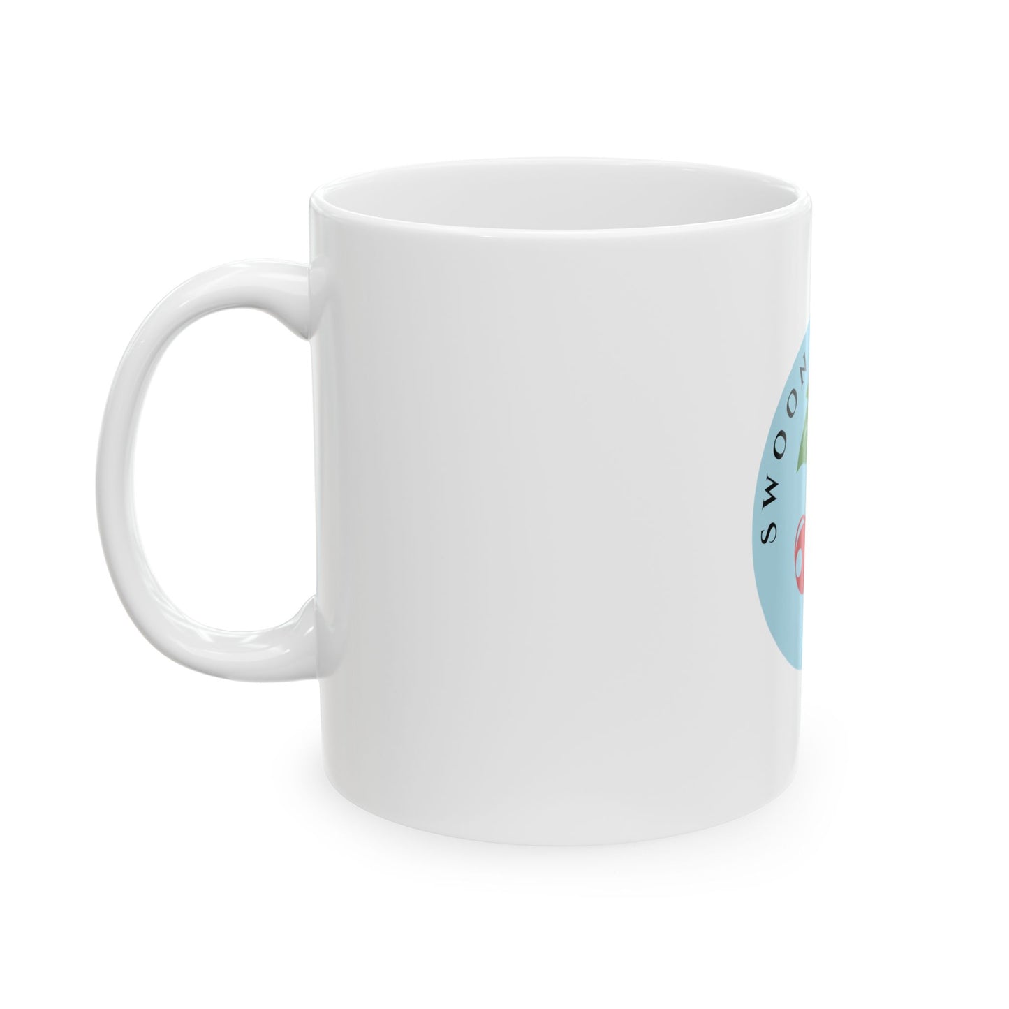 Swoon Juice Bar Ceramic Mug – Perfect for Coffee Lovers & Cherry Enthusiasts