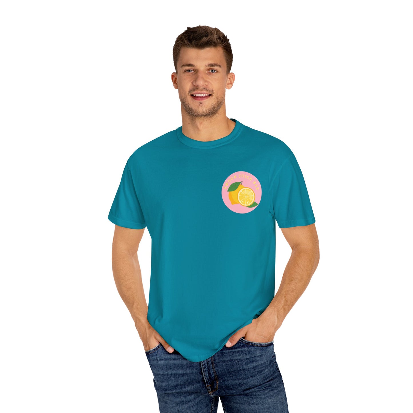 Swoon Juice Bar Unisex T-Shirt - Fresh Lemon Graphic Tee