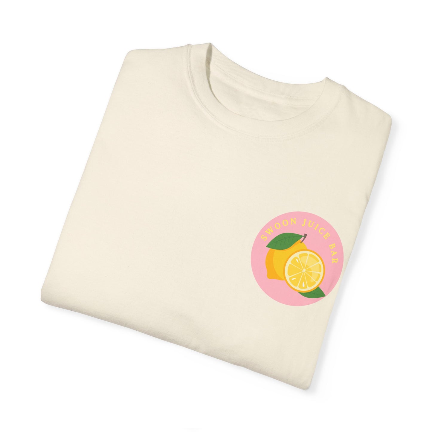 Swoon Juice Bar Unisex T-Shirt - Fresh Lemon Graphic Tee