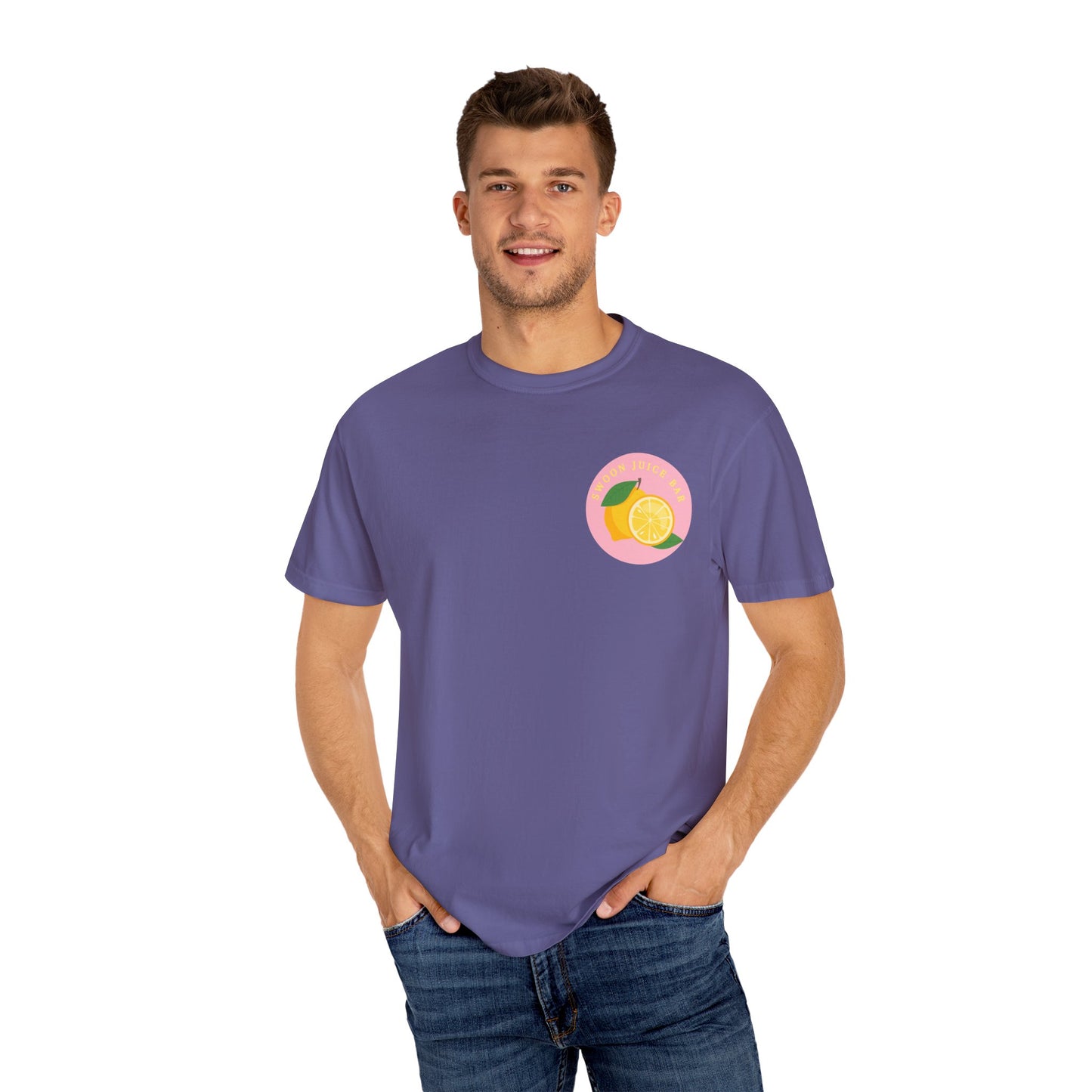Swoon Juice Bar Unisex T-Shirt - Fresh Lemon Graphic Tee