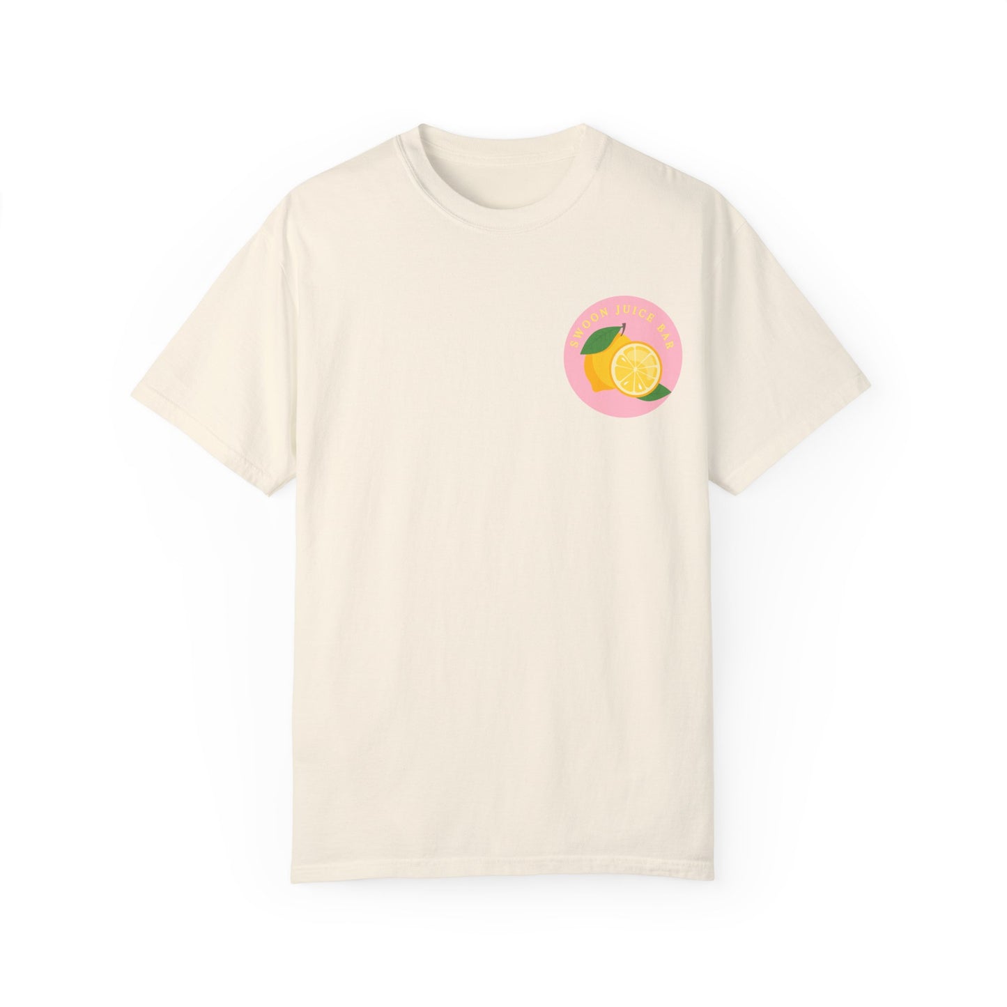 Swoon Juice Bar Unisex T-Shirt - Fresh Lemon Graphic Tee