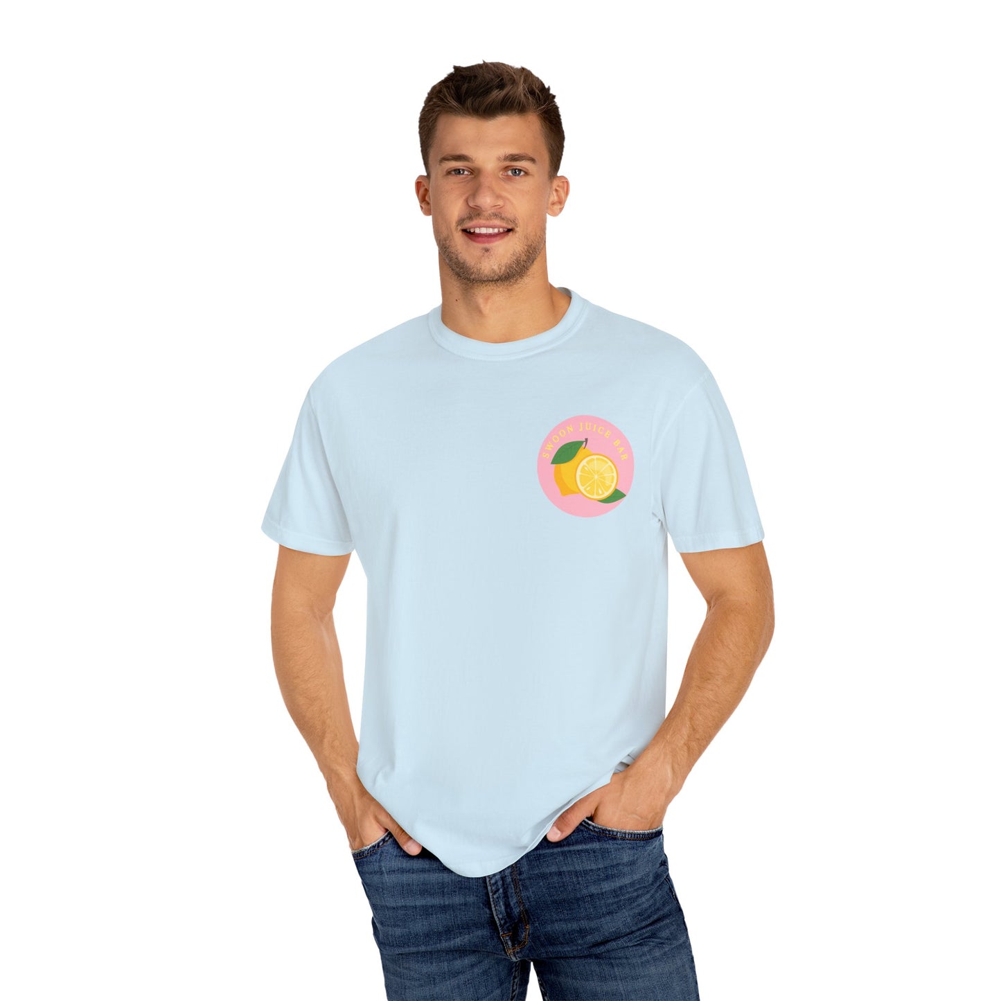 Swoon Juice Bar Unisex T-Shirt - Fresh Lemon Graphic Tee