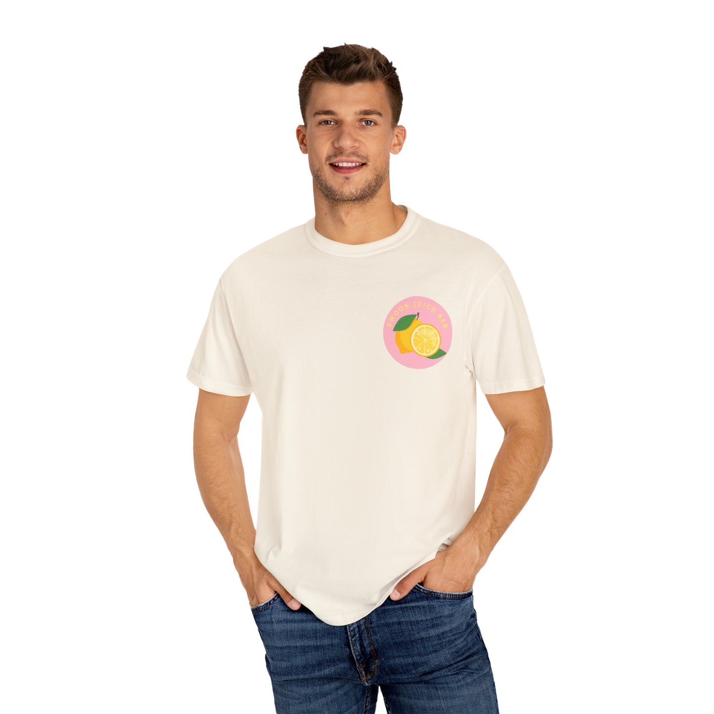 Swoon Juice Bar Unisex T-Shirt - Fresh Lemon Graphic Tee